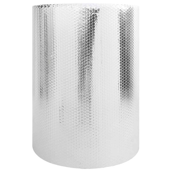 vidaXL Varmereflektor for radiator s&oslash;lv 30 x 0.6 m Polyethylen