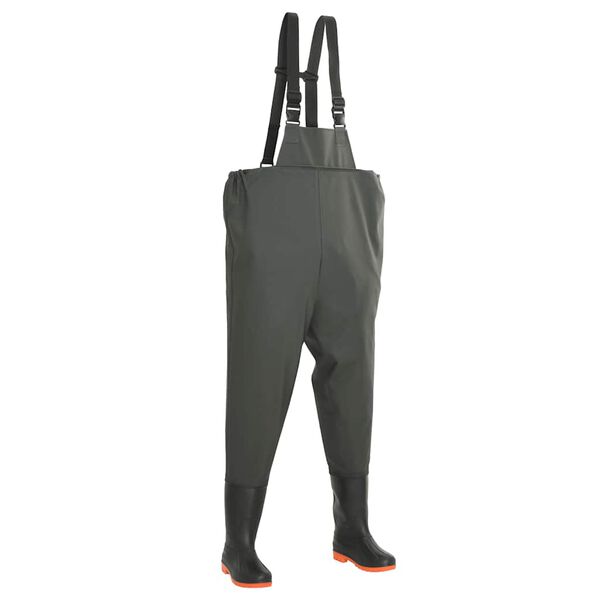 vidaXL Vadebukse med støvler grønn størrelse 41