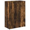 vidaXL Parasollstativ R&oslash;kt eik 40 x 20 x 55,5 cm Konstruert tre