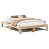 vidaXL Sengeramme uten madrass 150x200 cm heltre furu