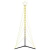 vidaXL LED Juletre 363 LEDs Varm Hvit 182 cm