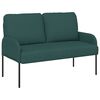 vidaXL Sofasett med pute 3 pcs M&oslash;rkegr&oslash;nn 115 x 56 x 80 cm Kryssfin&eacute;r