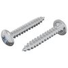 vidaXL Trefester 2 pcs s&oslash;lv M4 x 25 mm St&aring;l
