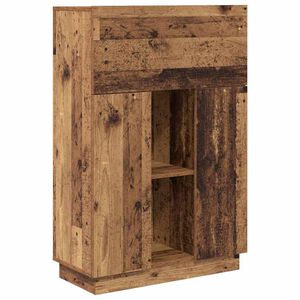vidaXL Skrivebord Gamle tre Konstruert tre 71.5 x 31.5 x 106.5 cm