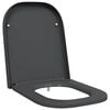 vidaXL Toalettsete Antrasitt 47,5 x 35 x 3,6 cm Duroplast
