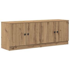 vidaXL Oppbevaringsskap for loft seng 2 stk. Artisan eik