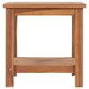 vidaXL Salongbord 45x45x45 cm heltre teak