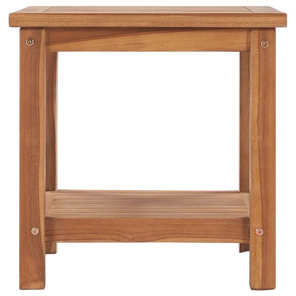 vidaXL Salongbord 45x45x45 cm heltre teak
