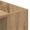 vidaXL Skrivebord Artisan Eik 109 x 50 x 78 cm Konstruert tre