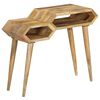 vidaXL Konsollbord heltre mango 90x35x76 cm