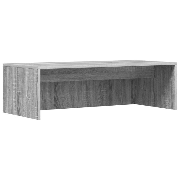 vidaXL Veggmontert skrivebord Veggmontert Gr&aring; Sonoma 100 x 45 x 30 cm