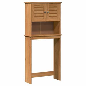 vidaXL Vaskemaskinskap VIGO honningbrun 72,5 x 27 x 161 cm Heltre furu