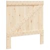 vidaXL Sengegavl 100x104 cm heltre furu
