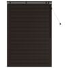 vidaXL Venetiansk persienne M&oslash;rk brun 110 x 160 cm 35 mm