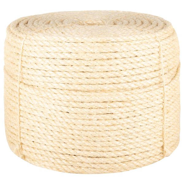 vidaXL Tau 100% sisal 10 mm 25 m