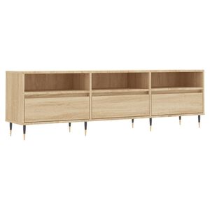 vidaXL TV-benk sonoma eik 150x30x44,5 cm konstruert tre