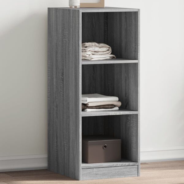 vidaXL Garderobe gr&aring; sonoma 48x41x102 cm konstruert tre