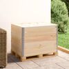 vidaXL Pallekarmer 3 stk 60x80 cm heltre furu