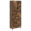 vidaXL Skapsett 2 stk. 66 x 34,5 x 90 cm Konstruert tre R&oslash;kt Eik