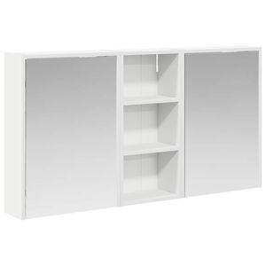 vidaXL Baderomsskapsett for 3 pcs 116 x 16 x 62,5 cm Konstruert tre