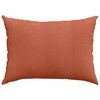 vidaXL Sofaputer 2 pcs Rød oransje 70 x 50 cm Corduroy stoff