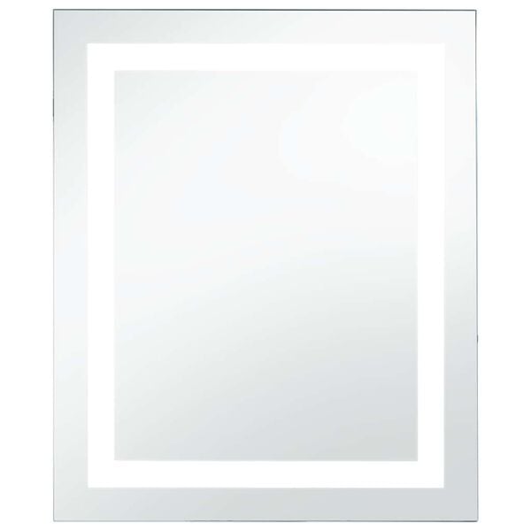 vidaXL LED-speil til bad med ber&oslash;ringssensor 60x80 cm