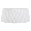 vidaXL Juletreskj&oslash;rt hvit &Oslash;56x23 cm plast