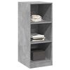 vidaXL Garderobe betonggr&aring; 48x41x102 cm konstruert tre