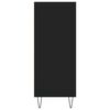 vidaXL Highboard svart 57x35x90 cm konstruert tre