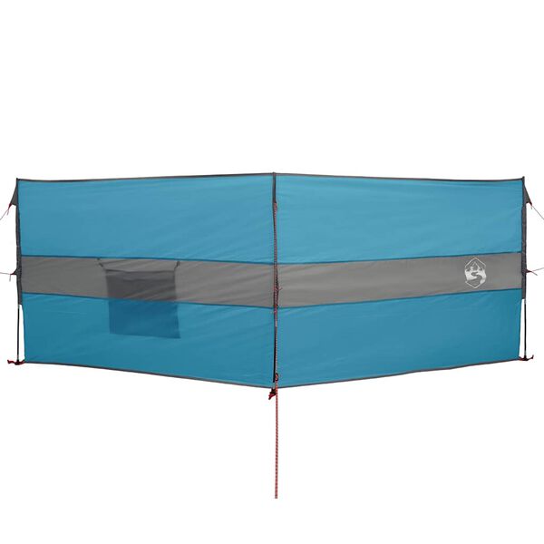 vidaXL Vindskjerm for camping bl&aring; 344x120 cm vanntett