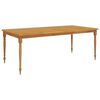 vidaXL Bataviabord 200x100x75 cm heltre teak
