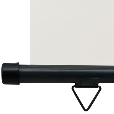 vidaXL Sidemarkise for balkong 60x250 cm kremhvit