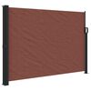 vidaXL Uttrekkbar sidemarkise brun 140x300 cm
