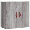 vidaXL Veggskap gr&aring; sonoma 60x31x60 cm konstruert tre
