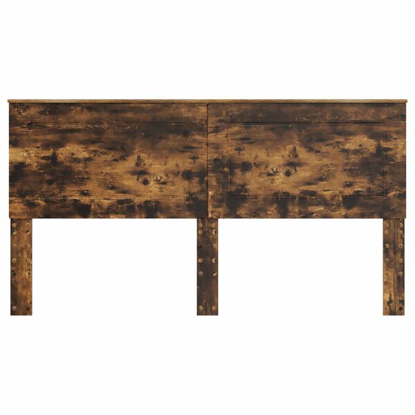 vidaXL Hodegavl R&oslash;kt Eik 100 cm Konstruert tre