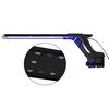 vidaXL Akvarium LED-lys med klemme 35-55 cm bl&aring; og hvit