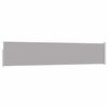 vidaXL Uttrekkbar sidemarkise 100x500 cm gr&aring;