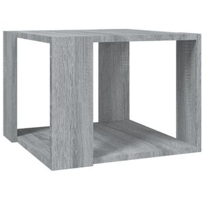 vidaXL Salongbord gr&aring; sonoma 40x40x30 cm konstruert tre