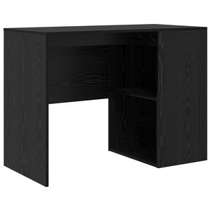 vidaXL Skrivebord Svart Eik Konstruert tre 102 x 50 x 75 cm