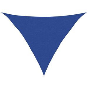 vidaXL Solseil 160 g/m&sup2; bl&aring; 2,5x2,5x3,5 m HDPE
