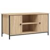 vidaXL TV-benk sonoma eik 100x40x50 cm konstruert tre