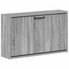 vidaXL Vegghengt skoskap HOORN 71 x 17 x 43 cm Konstruert tre