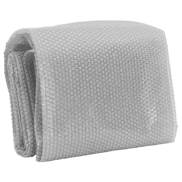 vidaXL Flytende solarduk til basseng PE 381 cm gr&aring;