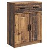 vidaXL Serviesskap Gammelt tre 66 x 34,5 x 87 cm Konstruert tre