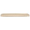 vidaXL Pallepute for benk Beige 140 x 40 x 8 cm Oxford-stoff