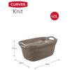 Curver Skittent&oslash;yskurv Knit 40L metallisk brun