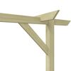 vidaXL Hagepergola 410x40x203 cm tre