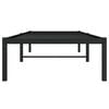 vidaXL Sengeramme i metall svart 80x200 cm
