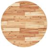 vidaXL Bordplate rund &Oslash;80x4 cm heltre akasie