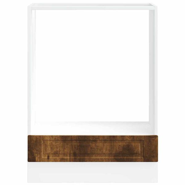 vidaXL Ovnskap Porto røkt eik konstruert tre